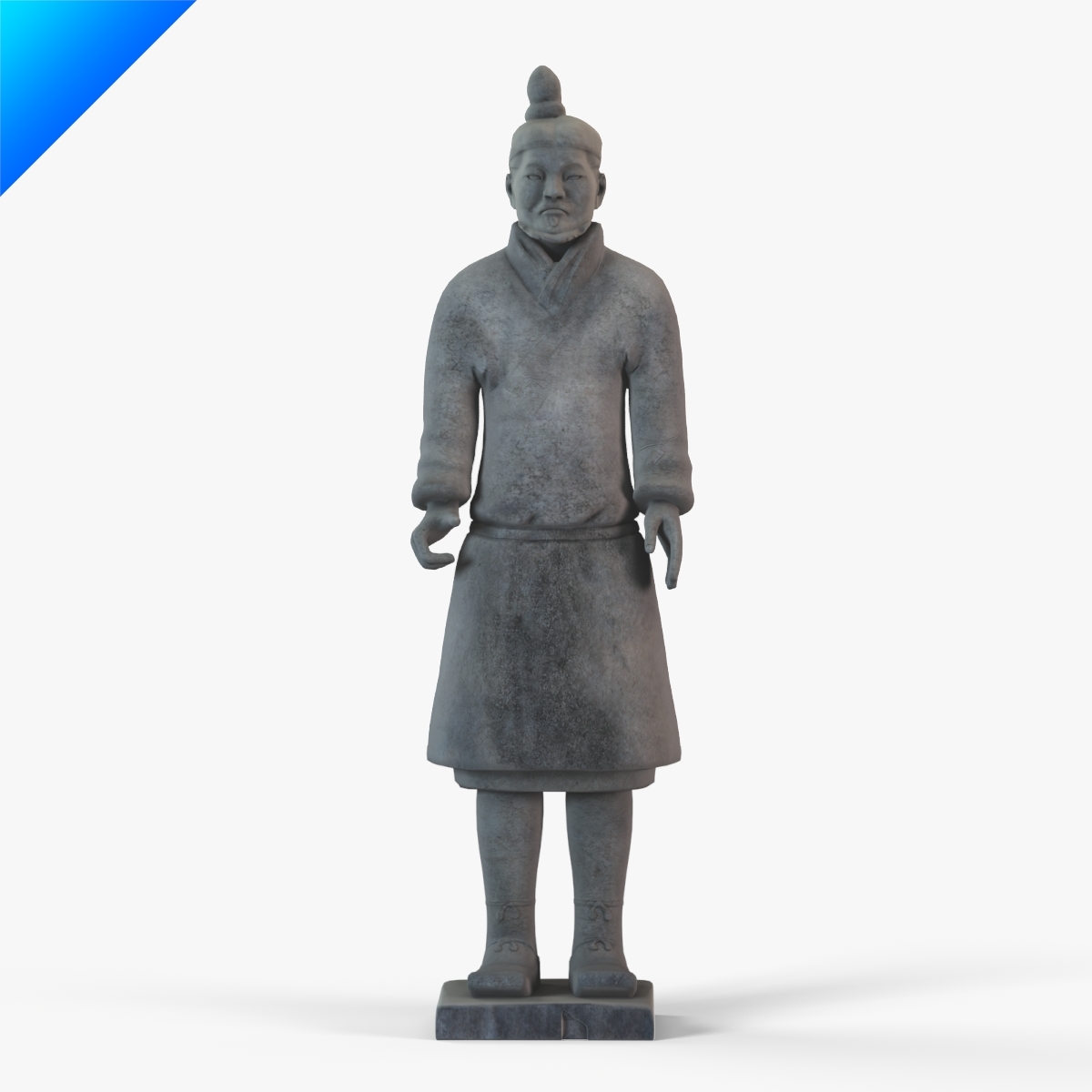 兵马俑 - 战士图3d模型